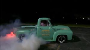 Classic Ford Trucks Doing Burnouts Is What You Need Today
