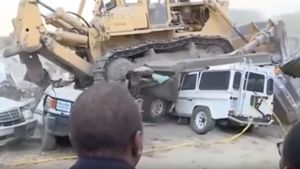 Kenyan Government Crushes Illegal Luxury Vehicles