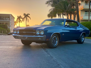 Cool Blue 1970 Chevy Chevelle Is Up For Auction