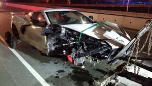 C8 Corvette Driver Involved In Hit And Run
