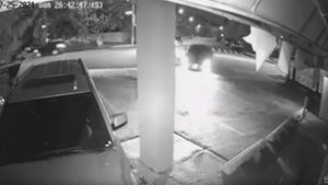 Dodge Challenger Runs Into Staten Island Deli