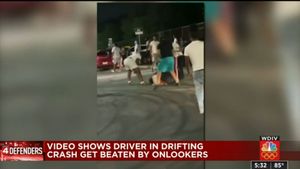 Crowd Beats Driver At Detroit Street Takeover