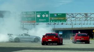 Street Takeover Shuts Down New Jersey Turnpike