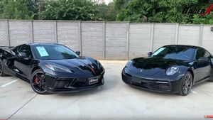 YouTuber Compares C8 Corvette Vs Porsche 992