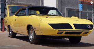 Legendary Winged Plymouth Superbird And Nascar Drama