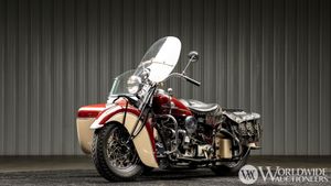 1942 Indian Four With Sidecar Is Perfect For You And Your Sidekick