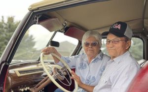 Classic Car Collection At The Center Of North Dakota Couple's Love Story