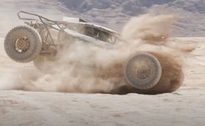Off-Road Lamborghini Huracan Goes Airborne