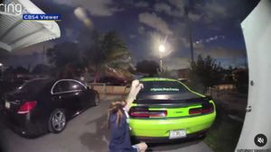 Dodge Challenger Used As Cover In Florida Puppy Shootout