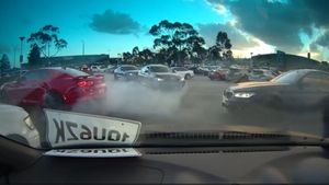 Roasting Tires Gets Australian Camaro Driver Busted