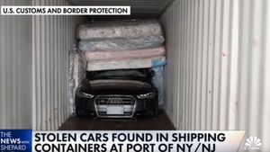 Stolen Cars Located In Shipping Containers