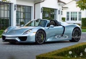 2015 Porsche 918 Spyder Comes From The Tenenbaum Collection