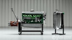 Duesenberg J-432 Straight Eight Engine, Transmission, Radiator Combo