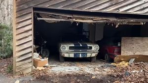 1965 Shelby GT350 Found Completely Abandoned