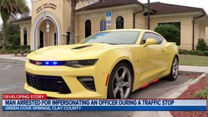 Florida Man Allegedly Uses Camaro To Impersonate Police