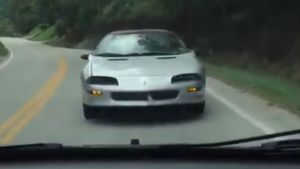 Kansas Man Drives Camaro In Reverse Through Town