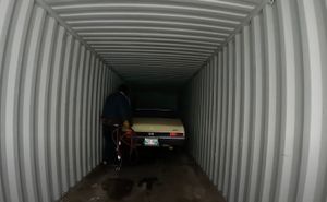 1971 Chevy Nova SS Pulled Out Of A Shipping Container