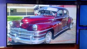 1948 Chrysler Windsor Damaged In Police Chase