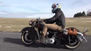 Motorcycle Monday: 1948 Indian Chief Resurrected And Ridden