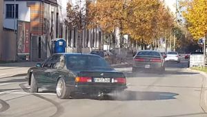 BMW Crashes Leaving German Car Meet