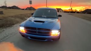 Dodge Dakota Hellcat Swap Is Fearsome