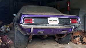 Cuda Drag Car Is Barn Find Gold
