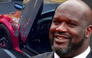 Shaq Gets Custom Dodge Charger Hellcat For 50th Birthday