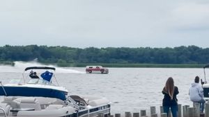 Farm Truck Turned Racing Boat
