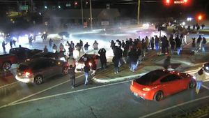 Georgia Street Takeover Participants Attack A Cop