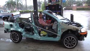 Florida Man Drives Bizarre Chopped Car