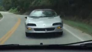 Kansas Man Drives Camaro In Reverse Through Town
