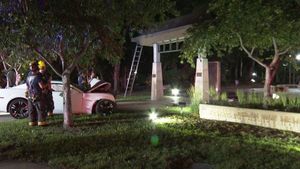Camaro Driver Slams Into Kansas Korean War Memorial, Leaving Quite A Bit Of Damage