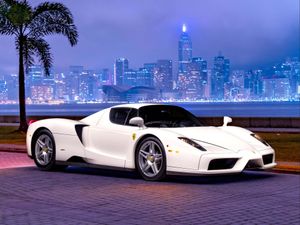 The White Enzo Up For Auction In Historic Display Of Greatness