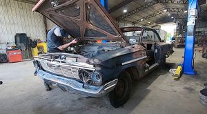 Old Chevy Bel Air Bubble Top Reborn