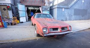 1975 Trans Am Starts Its First Step To Restoration For Father And Son