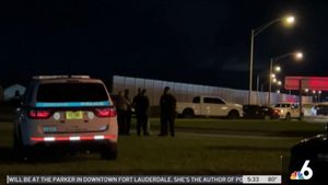 Florida Car Thief Hits Police Officer