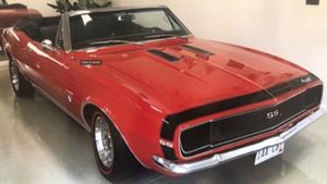 True RS/SS Camaro Convertible Heating Up MAG Auction's Reno Event