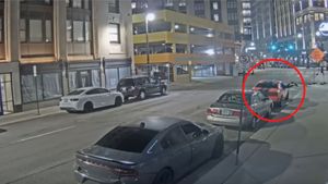 Downtown Detroit Dodge Challenger Theft Caught On Camera