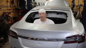 Guy Installs Generator On His Tesla