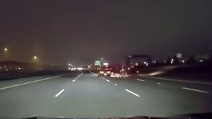 Corvette And Mustang Crash Street Racing