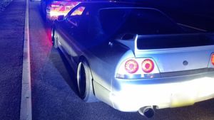 Nissan Skyline R33 Busted Speeding Big Time
