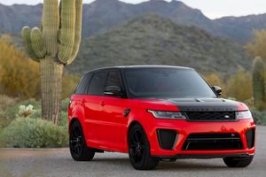 Top-Spec 2022 Land Rover Range Rover SVR Carbon Edition Selling on Bring A Trailer