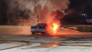 Third Gen Camaro Burns In Mississippi