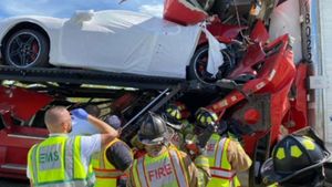 C8 Corvette Transporter Rear Ended In Fatal Accident