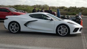 Watch A C8 Corvette Z51 Do A Standing Mile Run