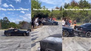 Takeover Camaro Mows Down A Crowd