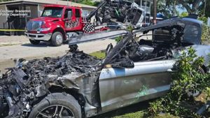 Stolen Mustang Hits Stolen Truck In Florida