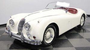 Elegant 1956 Jaguar XK140 Roadster MC Had $136K Restoration