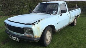 Totally Ruined Barn Find Peugeot 504 Pick Up Is Down But Not Out