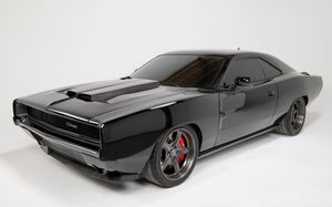 Black Velvet Merges 1968 Charger Aesthetics with Modern Hellcat Power